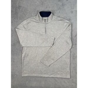 Rorie Whelan Sweatshirt Mens 2XL Gray 1/4 Zip Pullover Golf Performance Casual